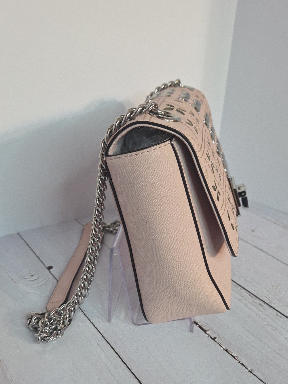 Michael Kors Tina Medium Shoulder Flap Bag - Picture 5 of 13